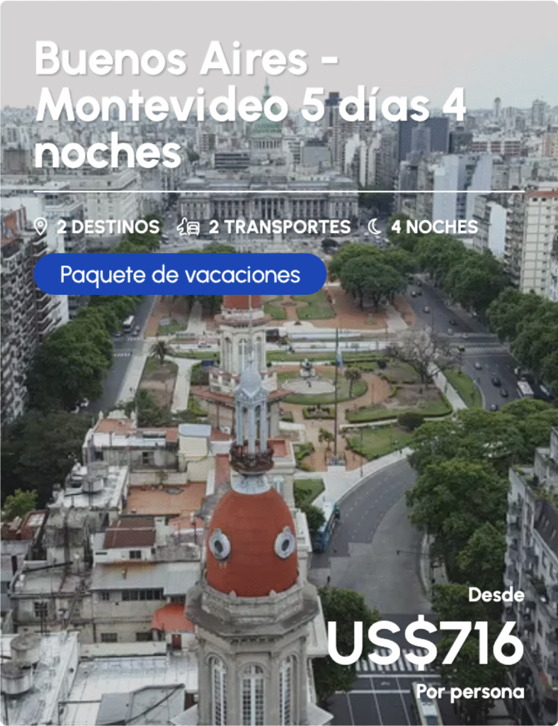Paquete turistico de Agencia Montes